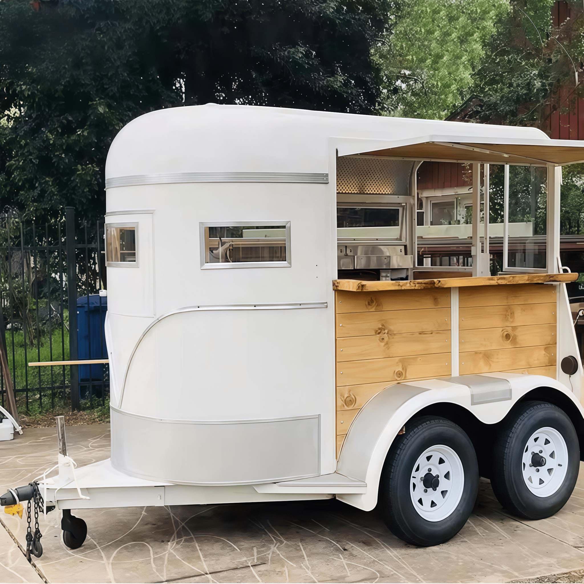 VintageBarrel R8 - R Food Trailer - REICO