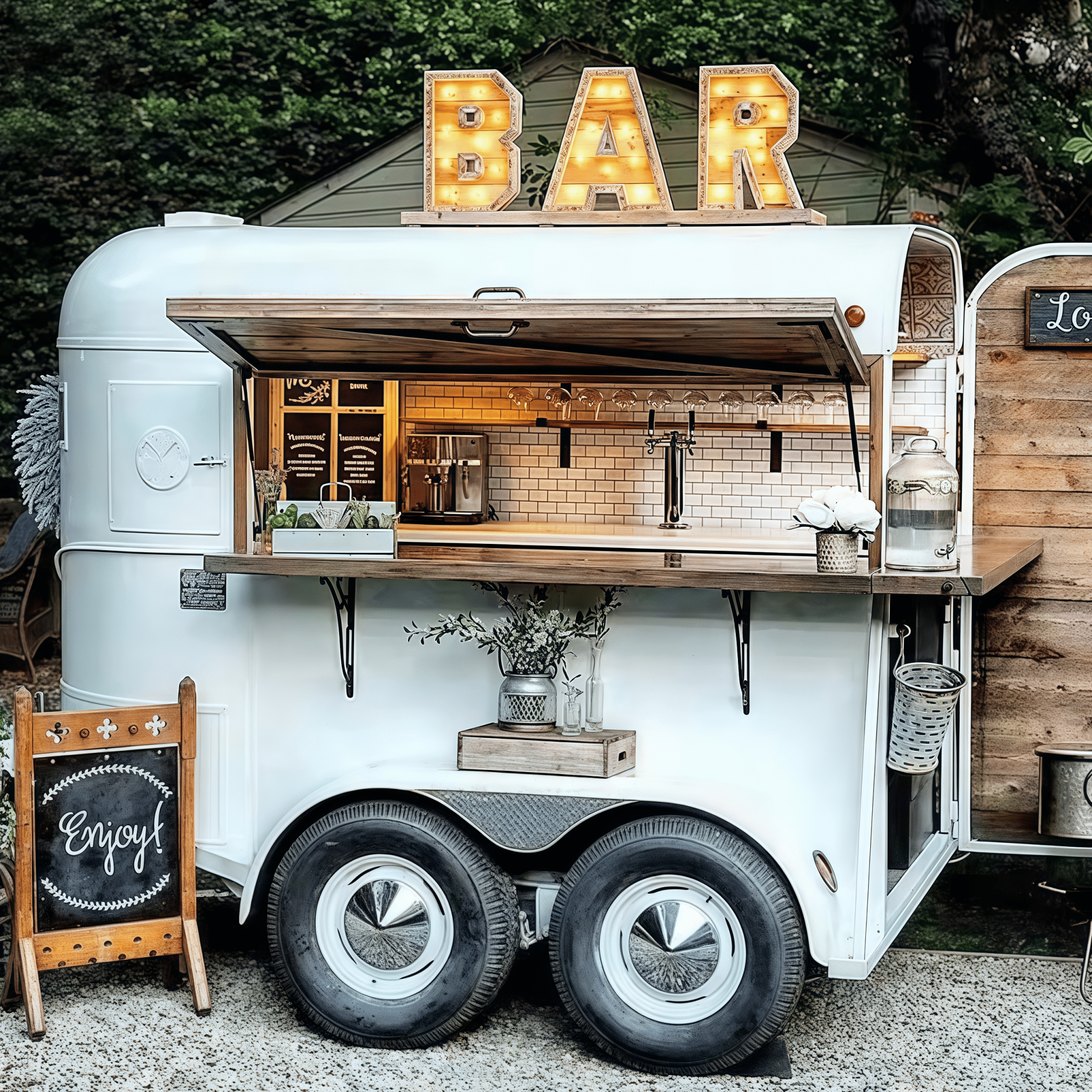 VintageBarrel R8 - R Food Trailer - REICO