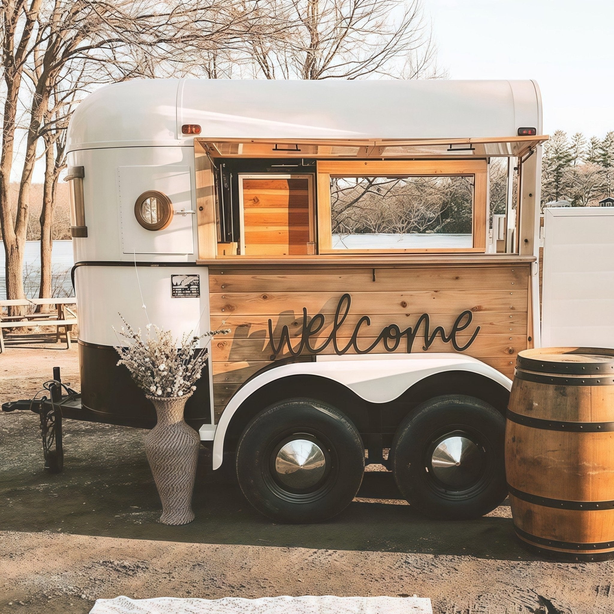 VintageBarrel R8 - R Food Trailer - REICO