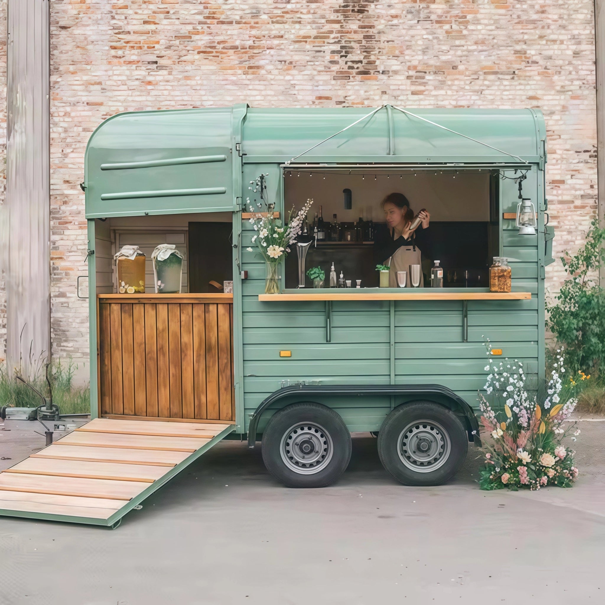 VintageBarrel R8 - SQ Food Trailer - REICO