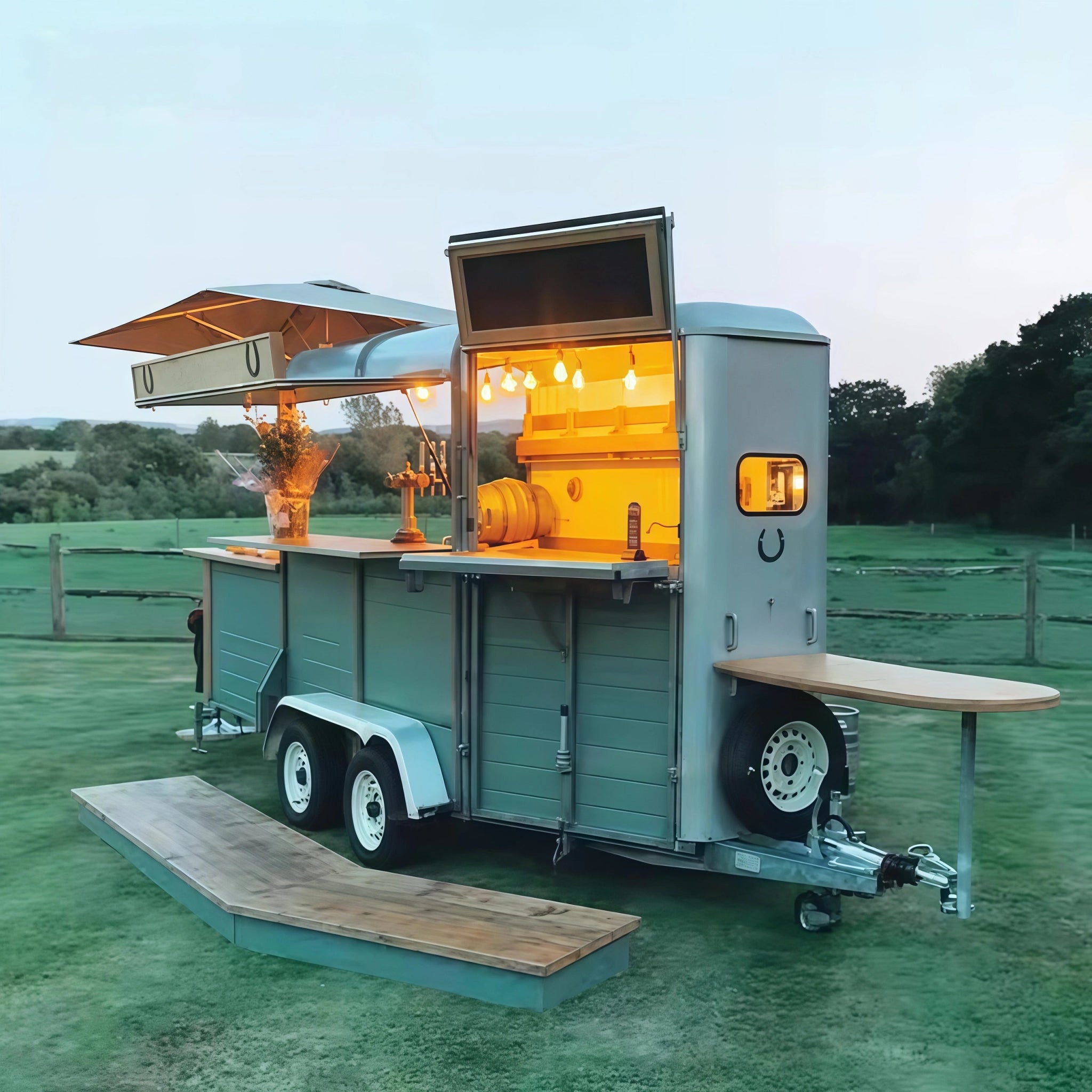VintageBarrel R8 - SQ Food Trailer - REICO